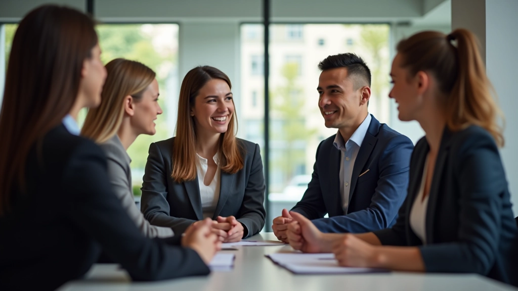 Confident professional communication